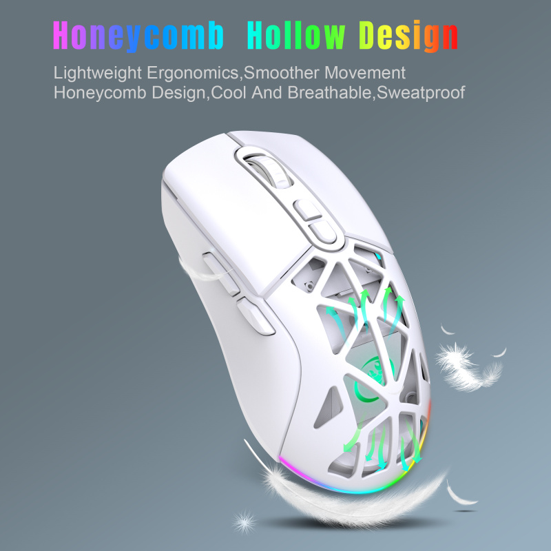 2.4G+Bluetooth 5.1 wireless dual-mode gaming mouse